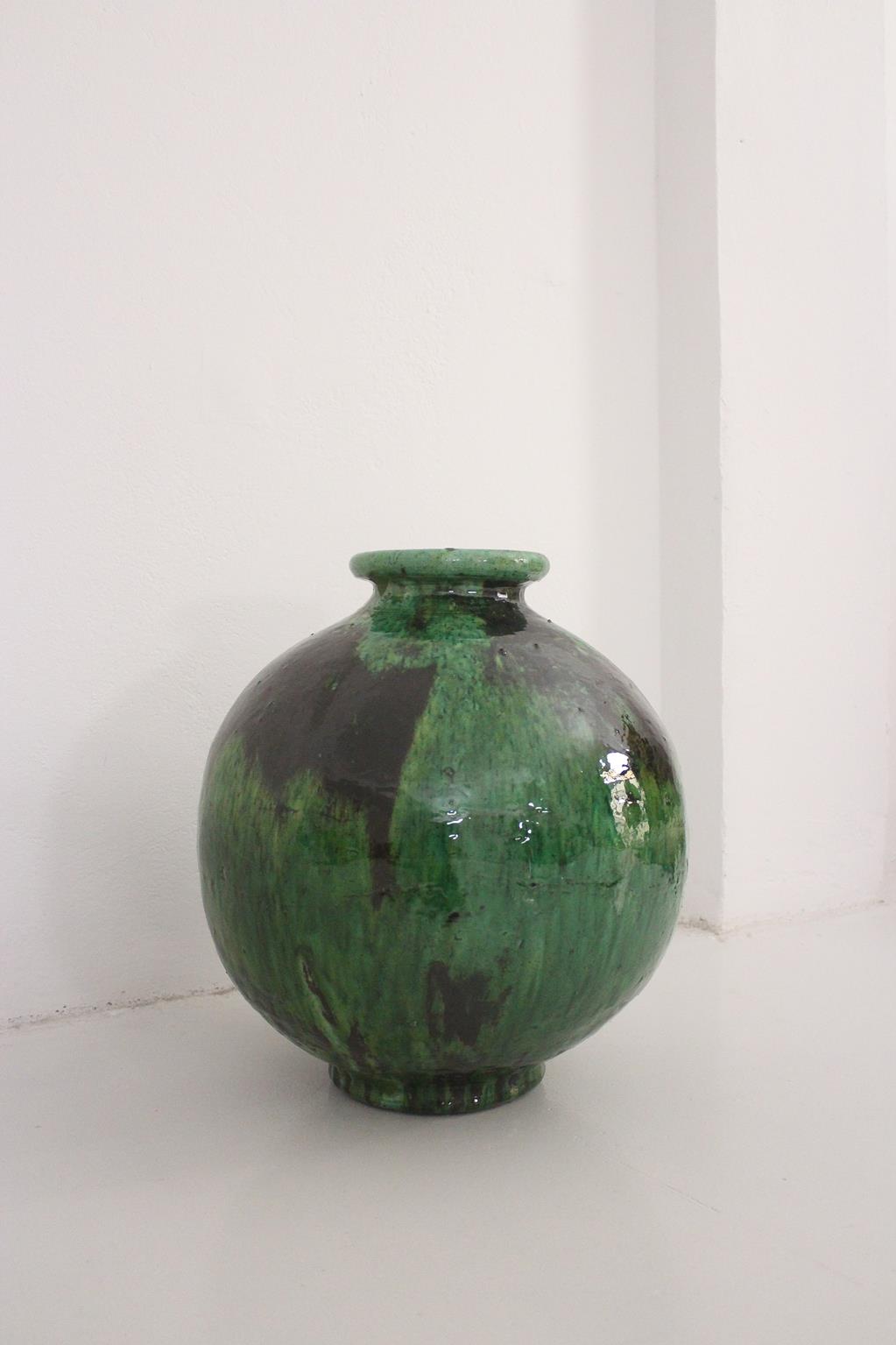 Large Tamegroute ball vase