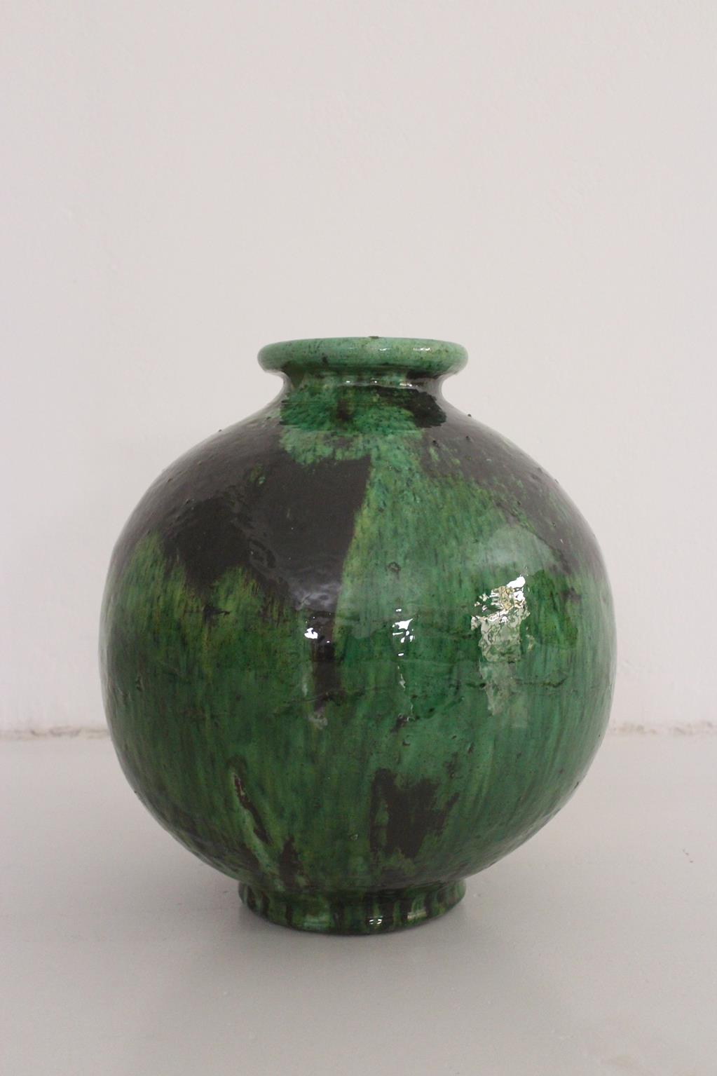 Large Tamegroute ball vase