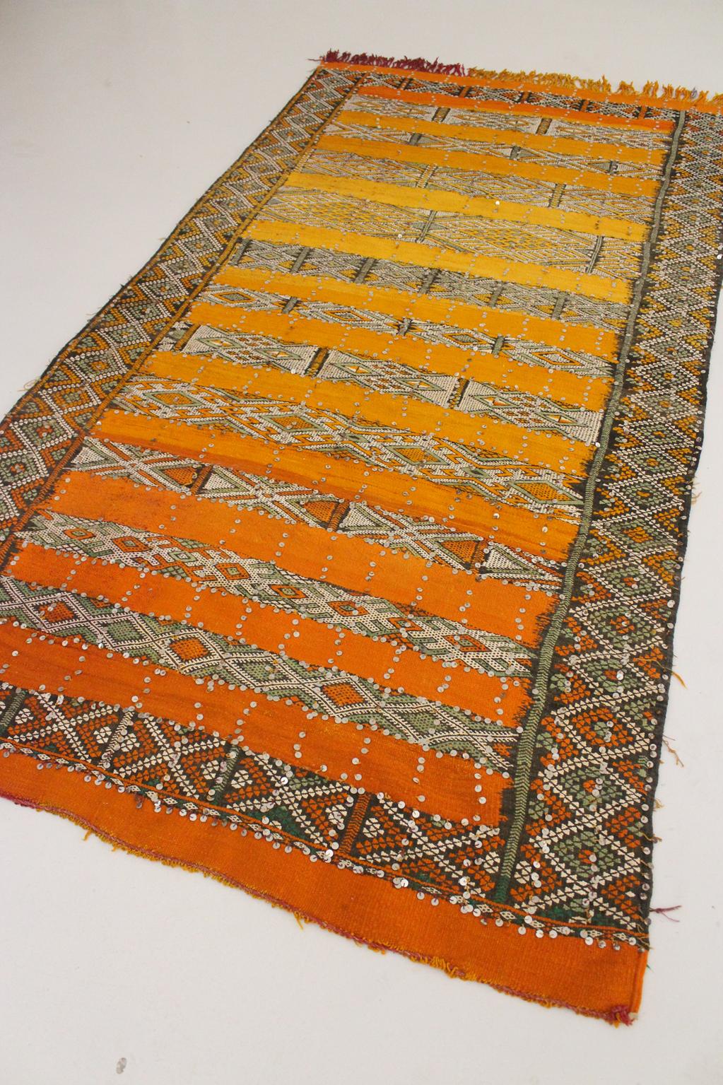 Kilim 4.6x8.7feet / 140x267cm